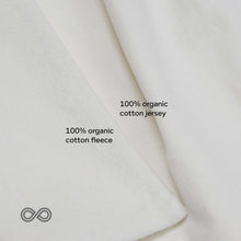Load image into Gallery viewer, HURON Reversible 100% Organic Cotton Fleece - Jersey Scarf (10.6"x61.4") (99.5%-100% Biodegradable)