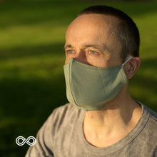 Load image into Gallery viewer, double layer organic cotton facemask