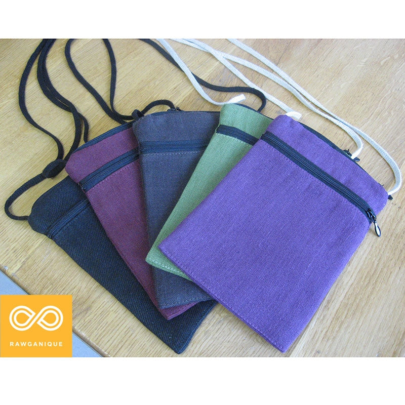 hemp iphone bag