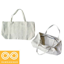 Load image into Gallery viewer, GIANT Food Haul 100% Organic Hemp Shopping - Travel Bag (Premium YKK Zippers) (99.2% Biodegradable)