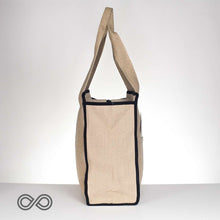 Load image into Gallery viewer, TRAVELTOWN Hemp Personal Carry-On Tote Bag (15"x16"x7") (99.9% Biodegradable) (Allegiant Airlines Compliant)