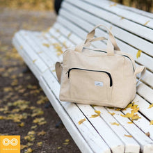 Load image into Gallery viewer, hemp duffel lbag