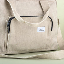 Load image into Gallery viewer, organic hemp duffel bag