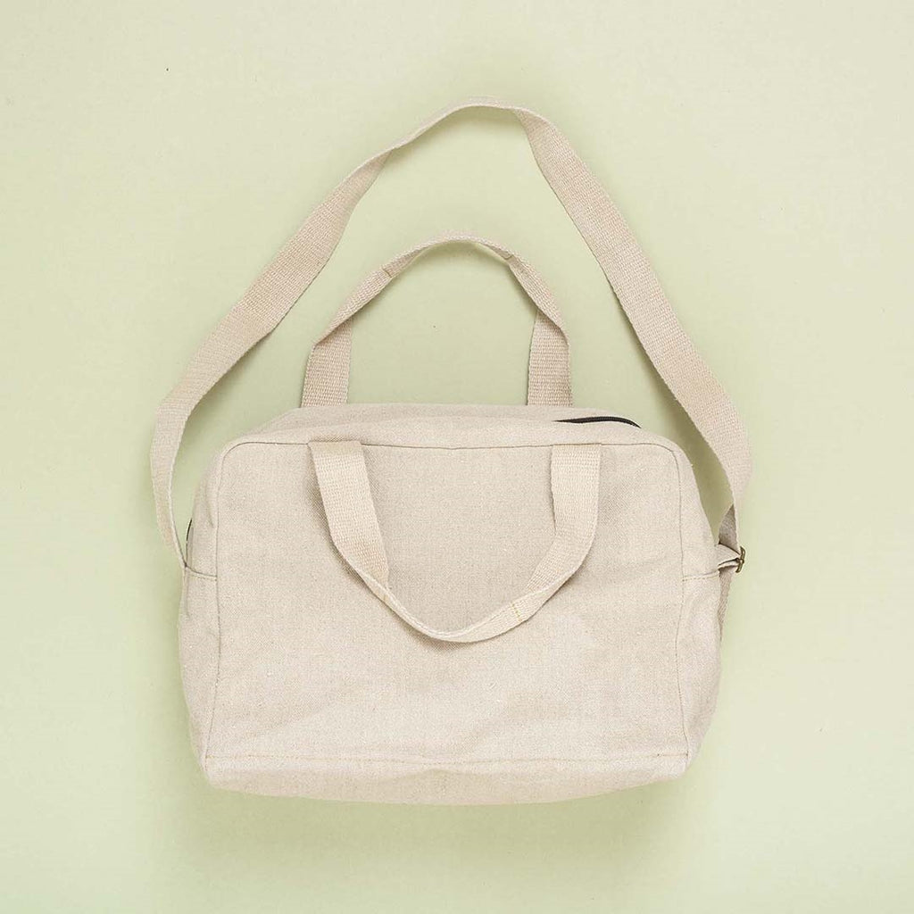 hemp duffel bag