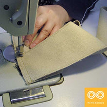 Load image into Gallery viewer, SANTA FE 100% Organic Linen Shoulder Organizer Bag (6.5”x8.5”x3”) (99.7% Biodegradable)