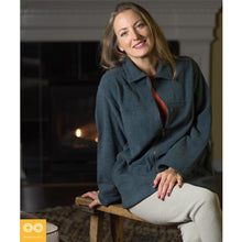 Load image into Gallery viewer, organic cotton fleece jacket