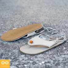 Load image into Gallery viewer, HELEN OF TROY Handmade Women's Organic Hemp Sandals (Natural Rubber Soles)