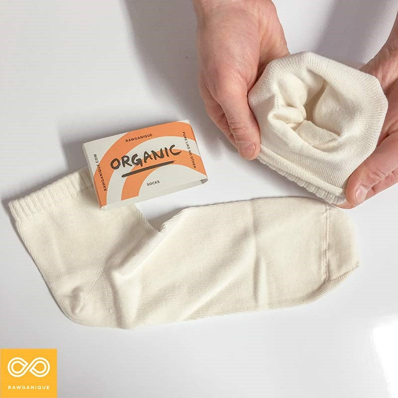 100% organic cotton socks
