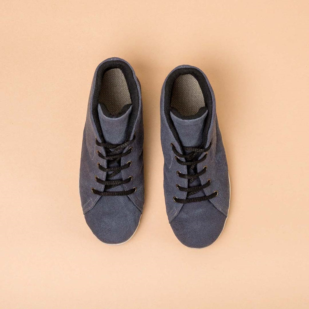 hemp high top shoes