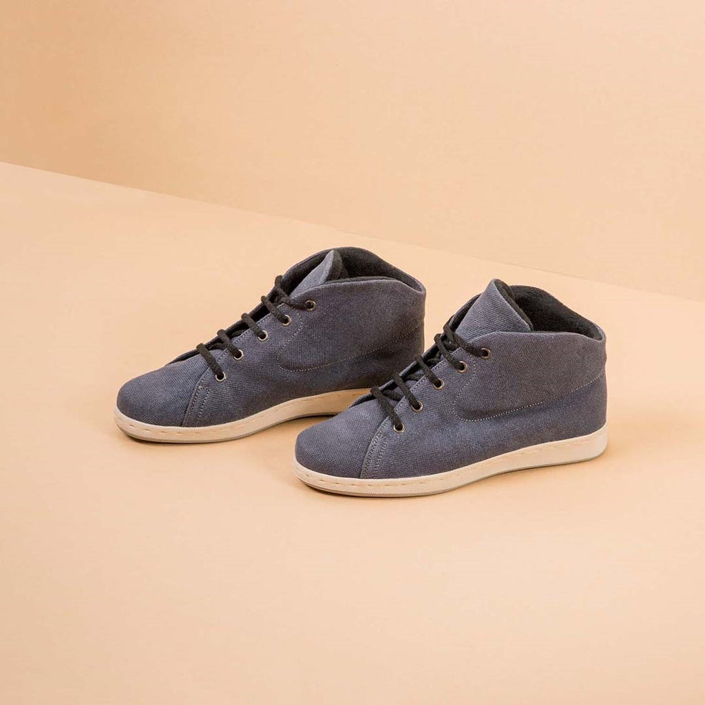 hemp high top shoes