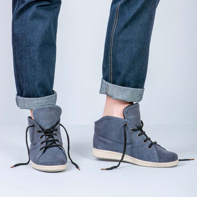 hemp high top shoes