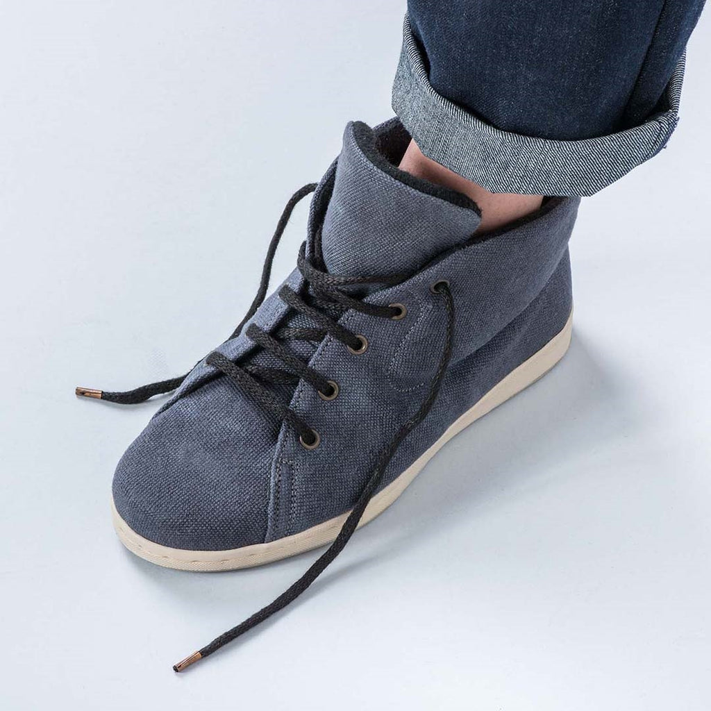 hemp high top shoes