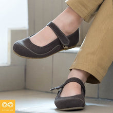 Load image into Gallery viewer, Ladies' Organic Cotton Ballet Flats With Natural Rubber Sole (STUTTGART)