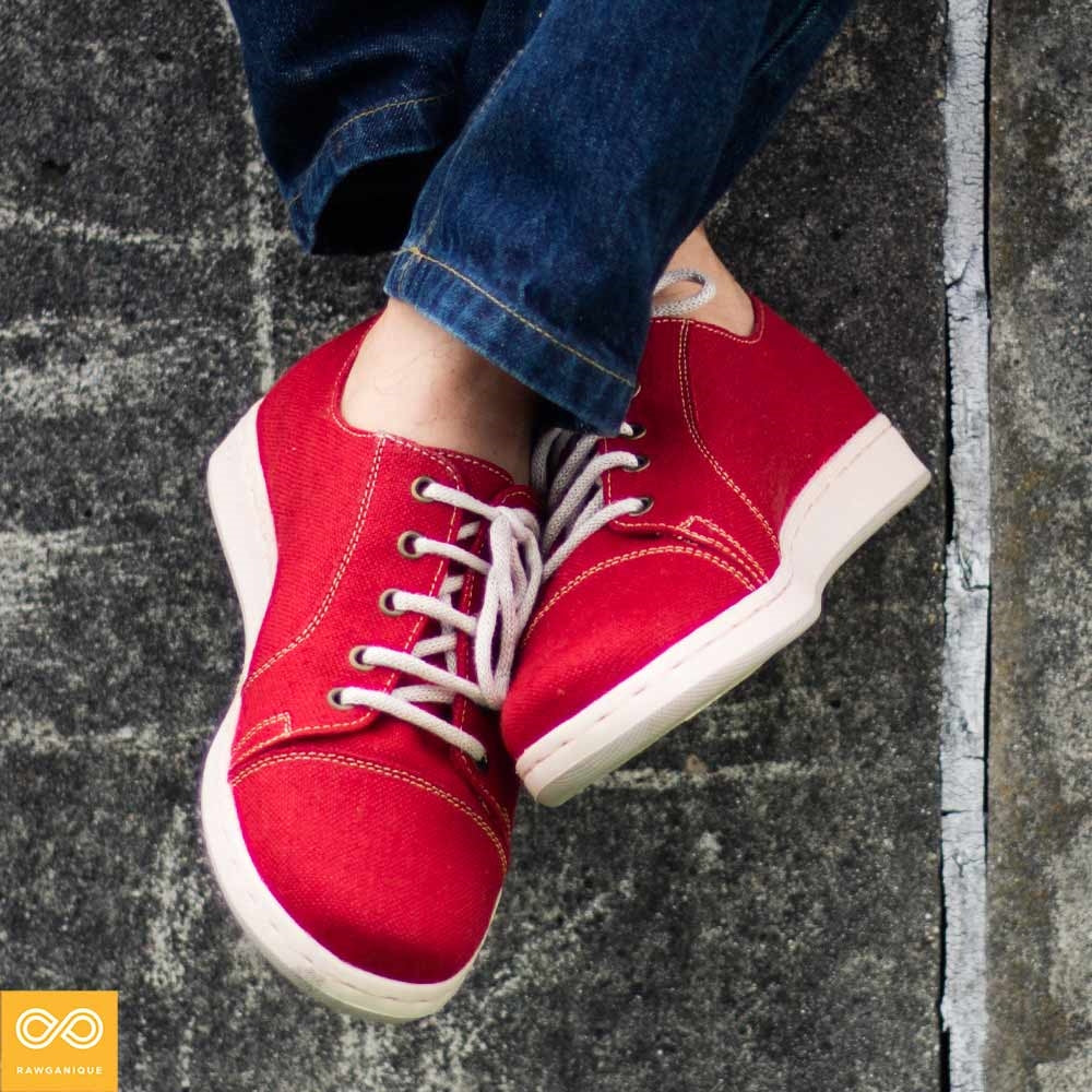 handmade hemp sneakers