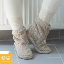 Load image into Gallery viewer, women's hemp knit boots