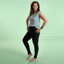 Load image into Gallery viewer, organic cotton blackout leggings