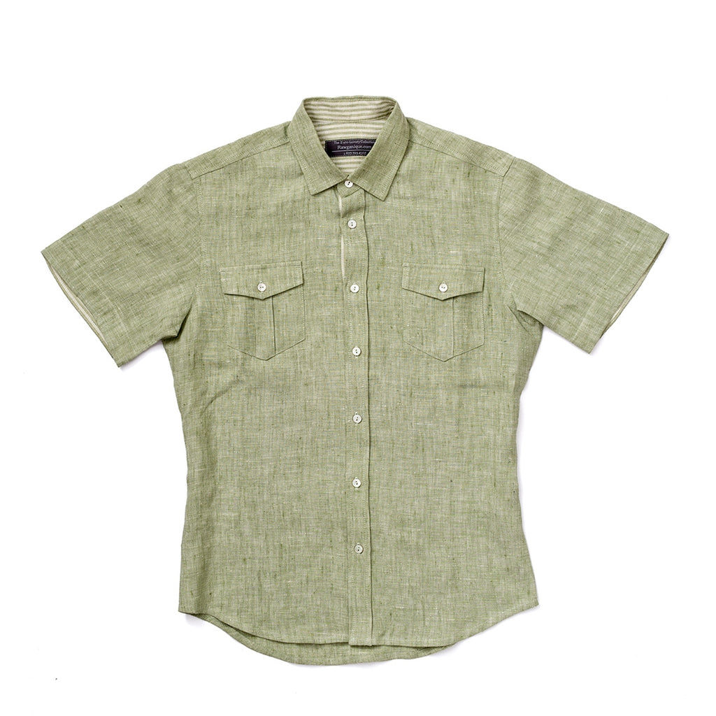 organic hemp short sleeve shirt