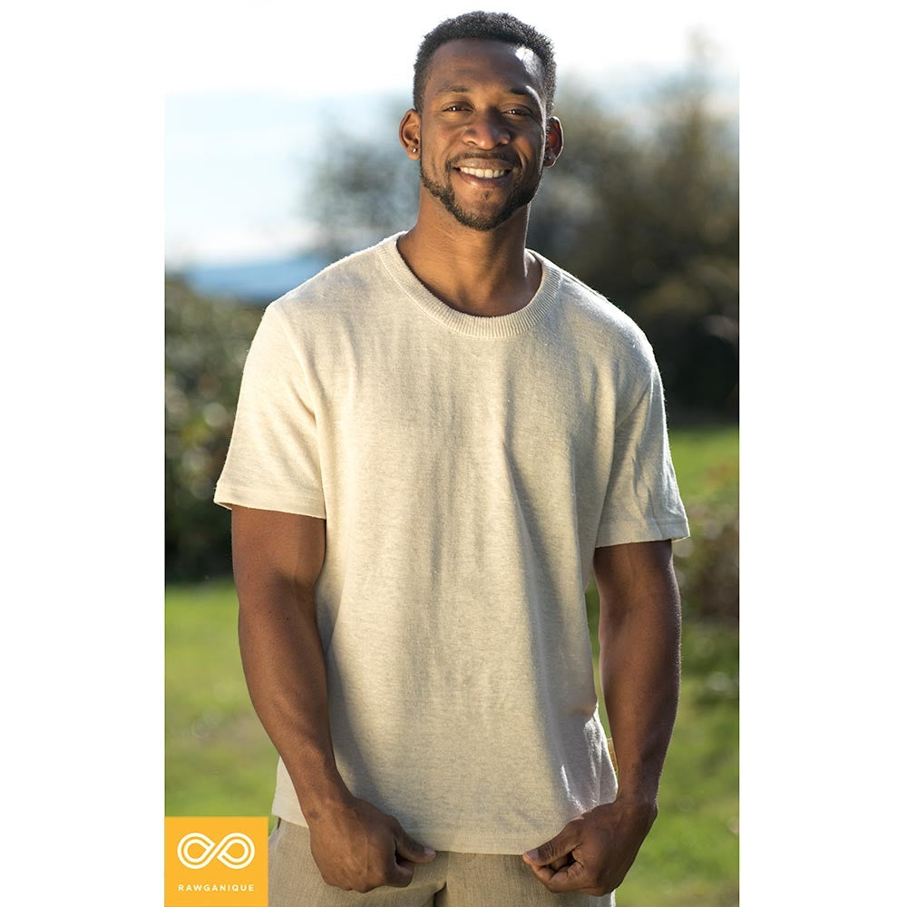 hemp knit t-shirt