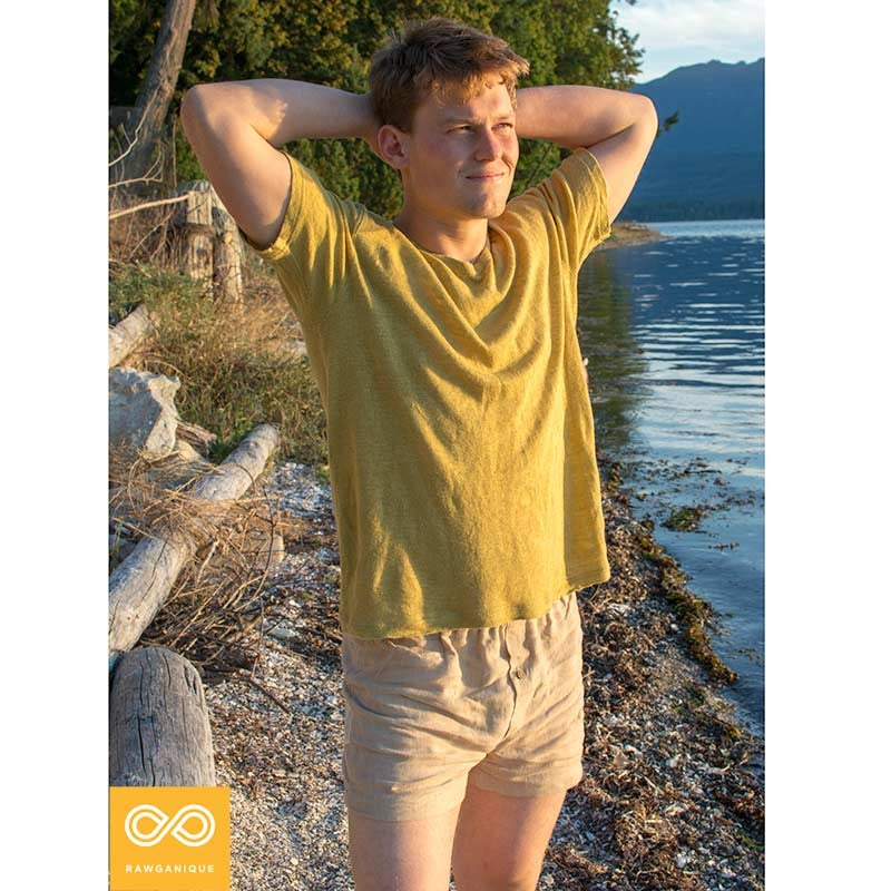 MIAMI BEACH Light-Weight 100% Organic Hemp T-Shirt