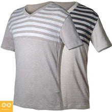 Load image into Gallery viewer, hemp v-neck t-shirt