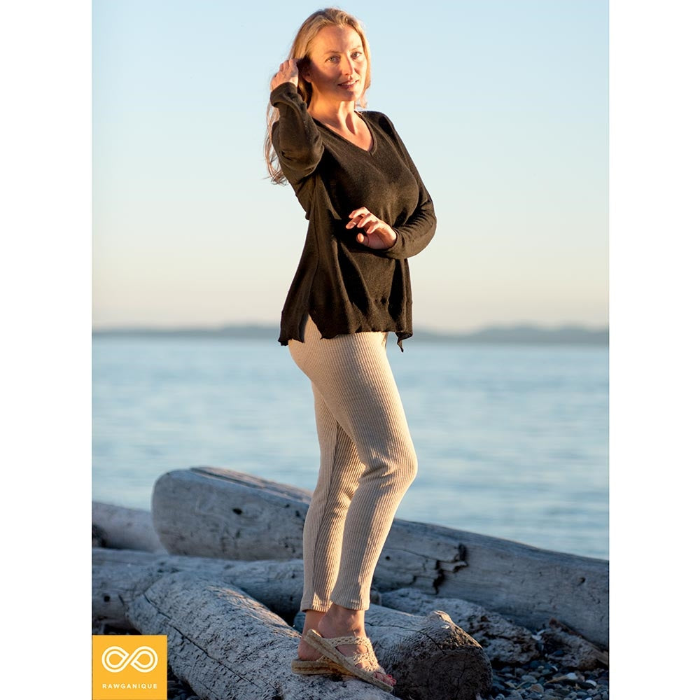 organic linen leggings