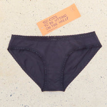Load image into Gallery viewer, organic cotton lace panty