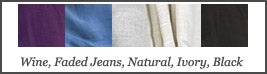 Elastic-free 100% Organic Hemp Meditation Pants (Regular Rise) (99.99% Biodegradable) (Closeout - Final Sale)