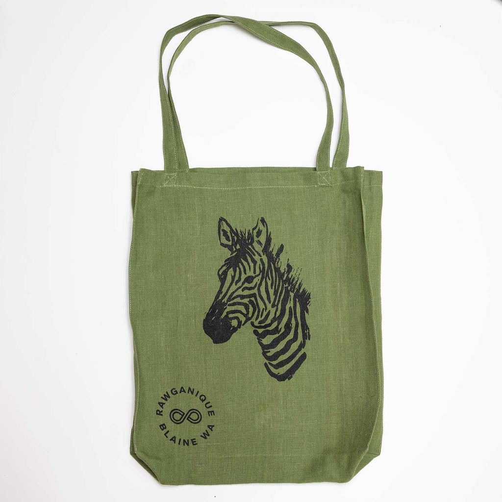 Shenandoah Organic Hemp Bag (Zebra) (99.9% Biodegradable)