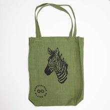 Load image into Gallery viewer, Shenandoah Organic Hemp Bag (Zebra) (99.9% Biodegradable)