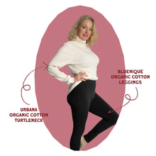Load image into Gallery viewer, organic cotton turtleneck sweater