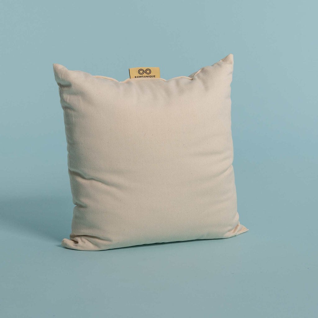 organic cotton sofa pillow made in usa