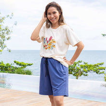 Load image into Gallery viewer, organic cotton pajama shorts