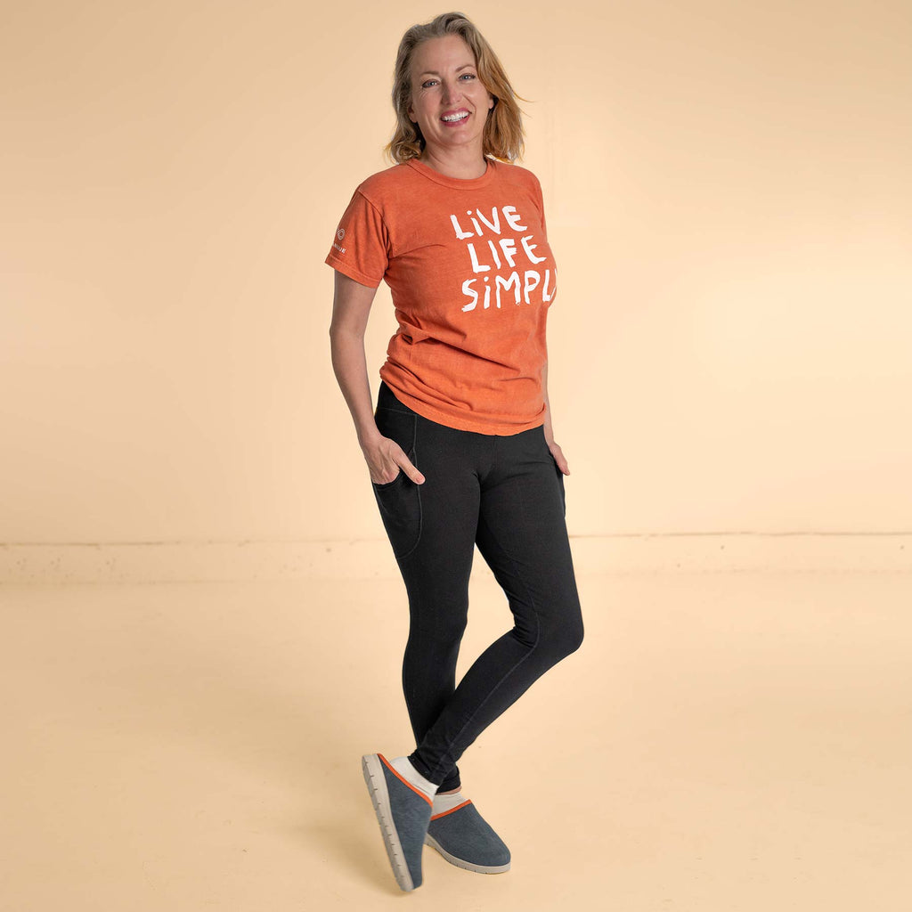 organic cotton fitness leggings