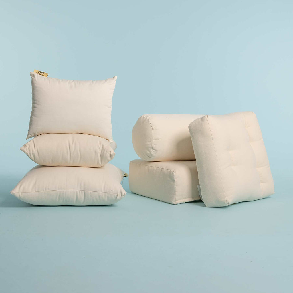 organic throw pillows