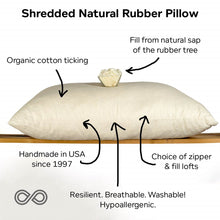 Load image into Gallery viewer, natural latex pillow