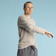 Load image into Gallery viewer, organic linen long sleeve shirt
