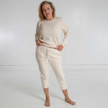 Load image into Gallery viewer, organic cotton crop sweatpants