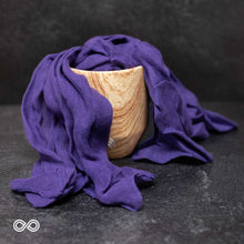 Load image into Gallery viewer, TAORMINA 100% Organic Hemp Scarf (24" x 70") (Gauzy, Lightweight)