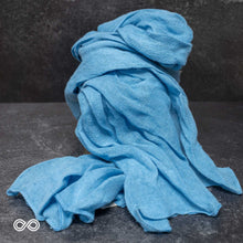 Load image into Gallery viewer, TAORMINA 100% Organic Hemp Scarf (24" x 70") (Gauzy, Lightweight)