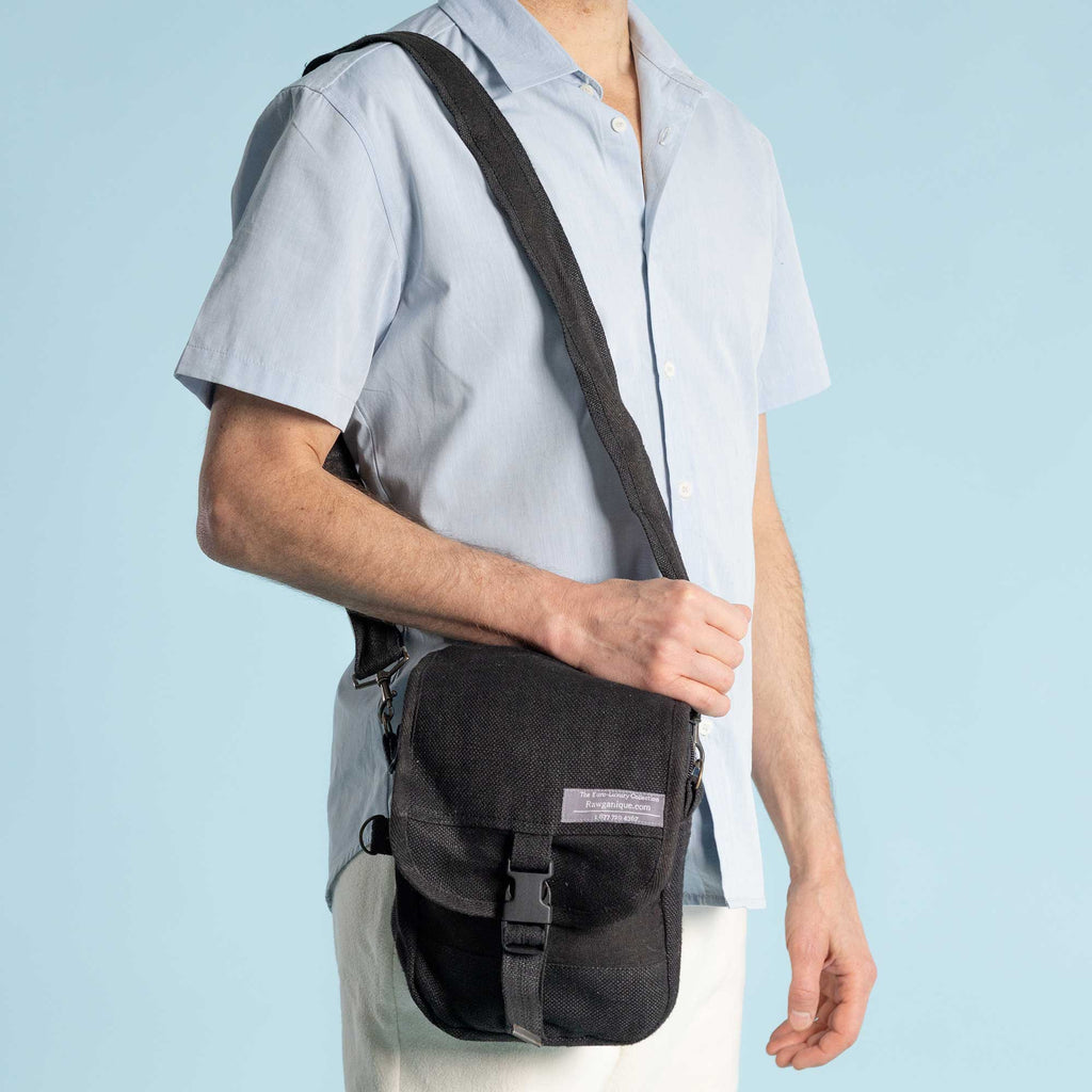 hemp shoulder bag