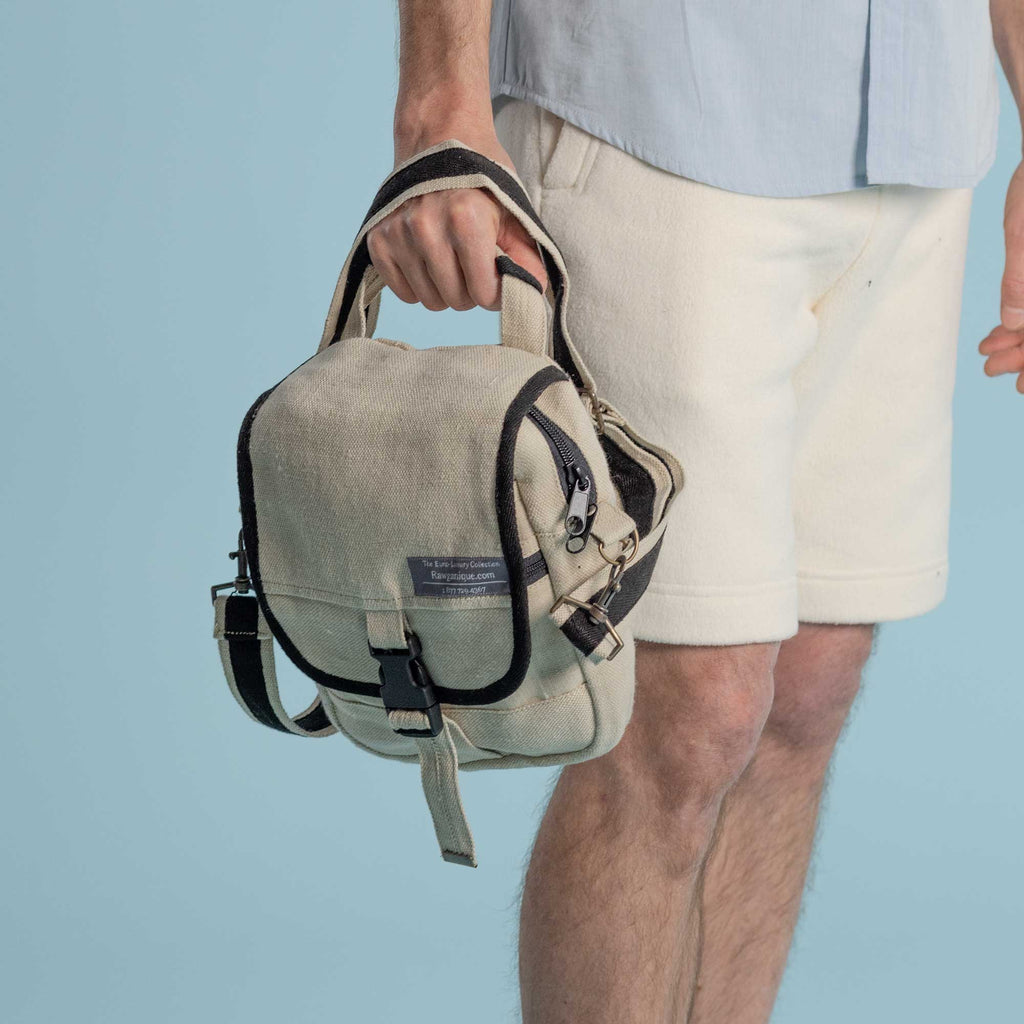 100% hemp shoulder bag