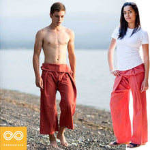 Load image into Gallery viewer, organic cotton thai fishermen's pants