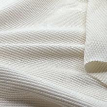 Load image into Gallery viewer, organic cotton waffle fabric