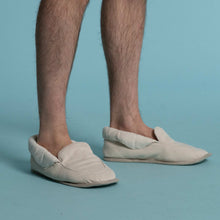 Load image into Gallery viewer, Organic cotton slippers elastic-free