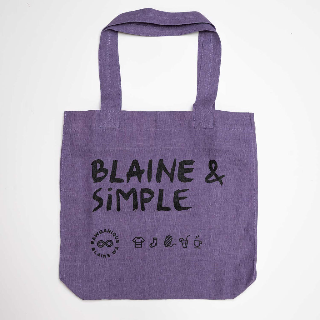 TURIN 100% Organic Hemp Bag ('Blaine & Simple') (99.9% Biodegradable)