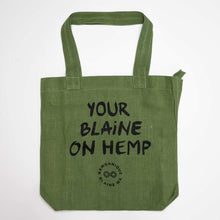 Load image into Gallery viewer, TURIN 100% Organic Hemp Bag (Your Blaine on Hemp) (99.9% Biodegradable)