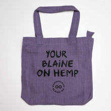 Load image into Gallery viewer, TURIN 100% Organic Hemp Bag (Your Blaine on Hemp) (99.9% Biodegradable)