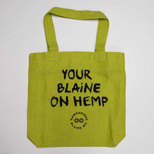 Load image into Gallery viewer, TURIN 100% Organic Hemp Bag (Your Blaine on Hemp) (99.9% Biodegradable)
