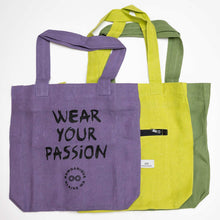 Load image into Gallery viewer, TURIN 100% Organic Hemp Bag (Wear Your Passion) (99.9% Biodegradable)