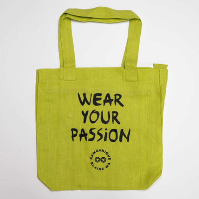 TURIN 100% Organic Hemp Bag (Wear Your Passion) (99.9% Biodegradable)
